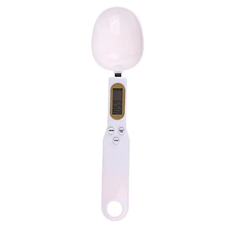 Digital Kitchen Scale Mini Spoon Scale LCD Electronic Food Scale 0.1-500G Weight Measuring Kitchen Tool for Milk Coffee Baking