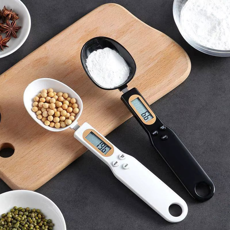 Mini Spoon Scale Digital Kitchen Scale Electronic LCD Food Scale 0.1-500G Cooking Flour Milk Coffee Powder Weight Measure Spoon